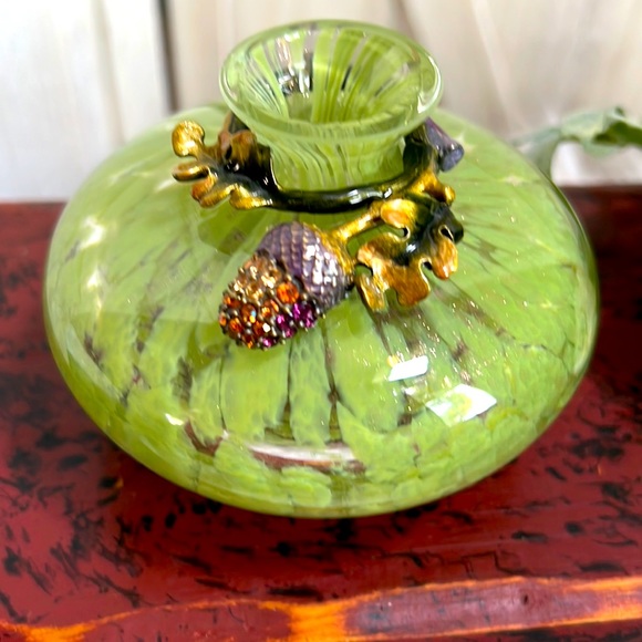 Jay Strongwater Other - Jay Strongwater Miniature Acorn Vase